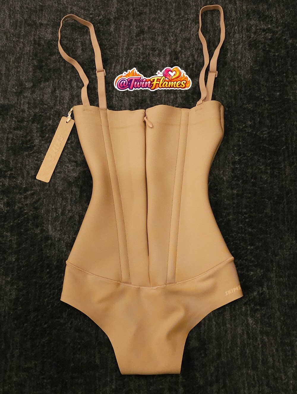 Skims Body Core Sculpting Waist Cincher Thong PN-THG-8650W Sienna Size XXS